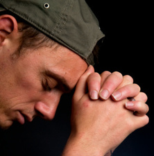 praying